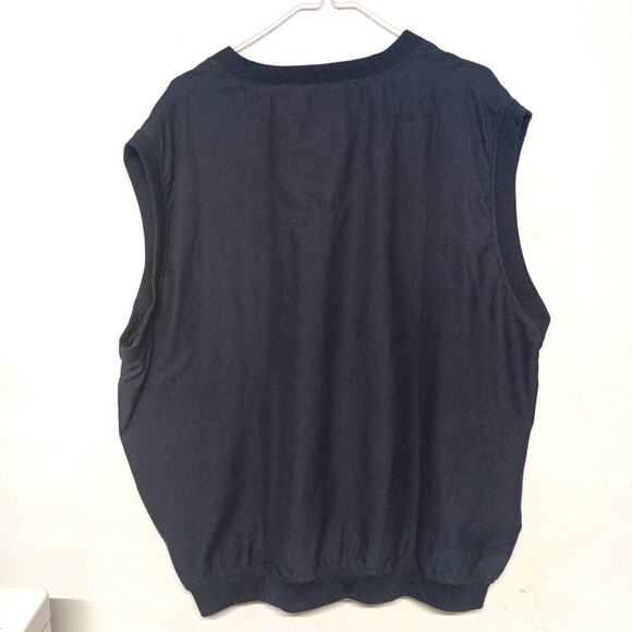 IXSPA Weather Resistant Golf Vest, Size XL, Navy - Picture 4 of 5